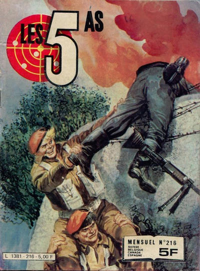 Cover for Les 5 AS (Impéria, 1965 series) #216