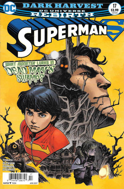 Cover for Superman (DC, 2016 series) #17 [Newsstand]