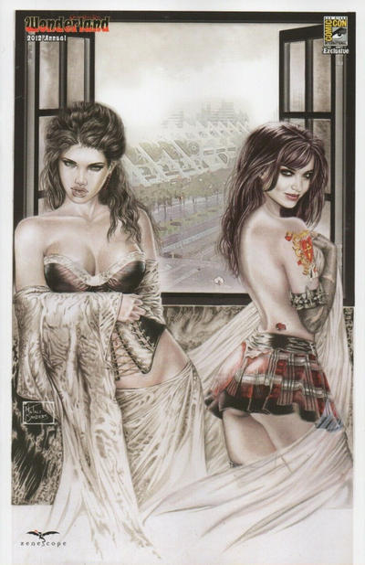 Cover for 2012 Wonderland Annual (Zenescope Entertainment, 2012 series) [2012 San Diego Comic Con International Exclusive Variant - Natali Sanders]