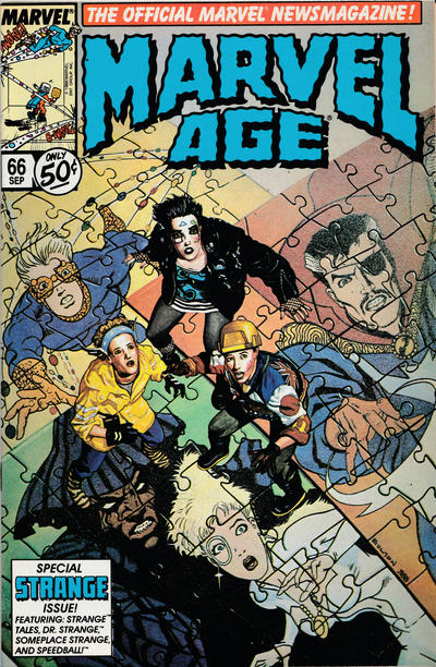 Cover for Marvel Age (Marvel, 1983 series) #66