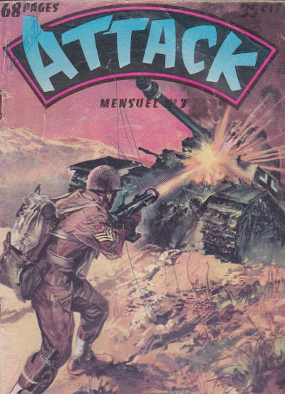 Cover for Attack (Impéria, 1960 series) #3