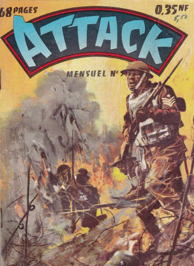 Cover for Attack (Impéria, 1960 series) #5