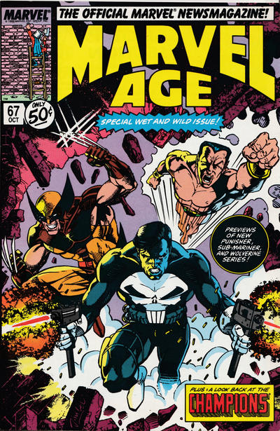 Cover for Marvel Age (Marvel, 1983 series) #67