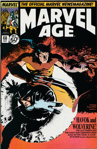 Cover Thumbnail for Marvel Age (Marvel, 1983 series) #68