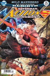 Cover for Action Comics (DC, 2011 series) #974 [Newsstand]