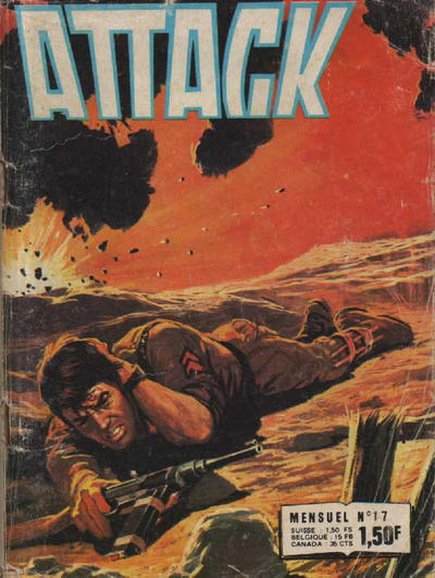 Cover for Attack (Impéria, 1971 series) #17