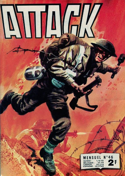 Cover for Attack (Impéria, 1971 series) #46