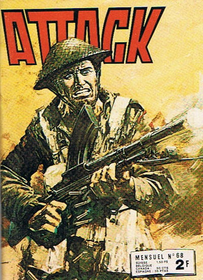 Cover for Attack (Impéria, 1971 series) #68