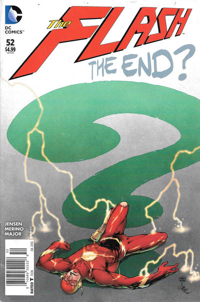 Cover for The Flash (DC, 2011 series) #52 [Newsstand]
