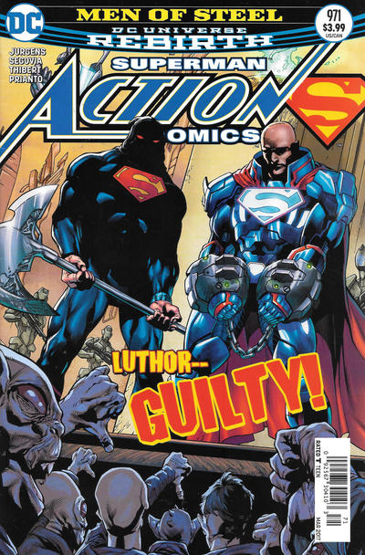 Cover for Action Comics (DC, 2011 series) #971 [Newsstand]