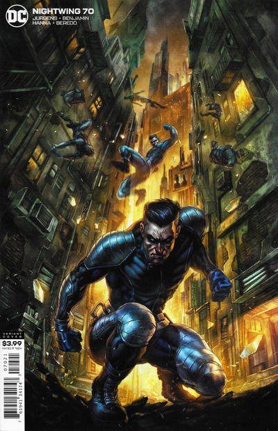 Cover for Nightwing (DC, 2016 series) #70 [Alan Quah Cover]