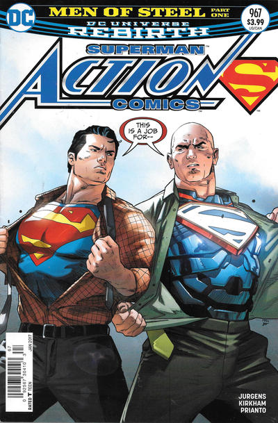 Cover for Action Comics (DC, 2011 series) #967 [Newsstand]