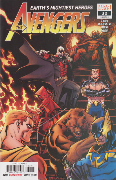 Cover for Avengers (Marvel, 2018 series) #32 (732)