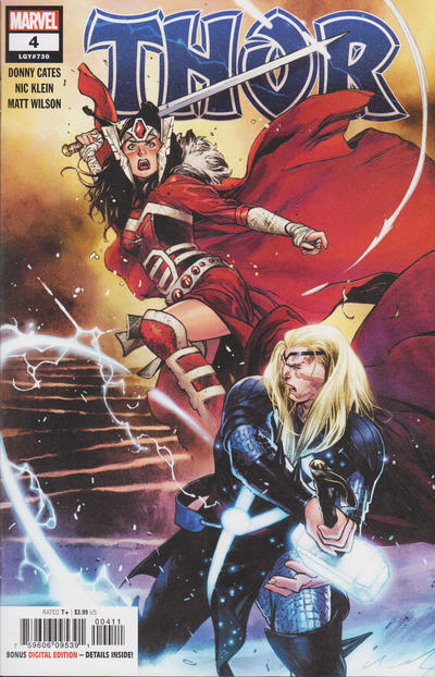 Cover for Thor (Marvel, 2020 series) #4 (730) [Olivier Coipel]