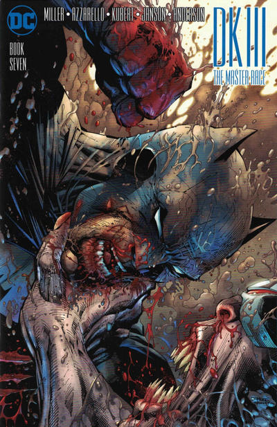 Cover for Dark Knight III: The Master Race (DC, 2016 series) #7 [Jim Lee / Scott Williams Cover]