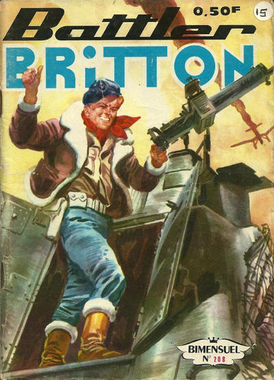 Cover for Battler Britton (Impéria, 1958 series) #208