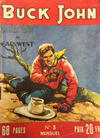 Cover for Buck John (Impéria, 1953 series) #3