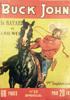 Cover for Buck John (Impéria, 1953 series) #23