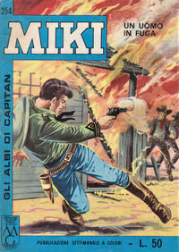 Cover Thumbnail for Gli Albi di Capitan Miki (Casa Editrice Dardo, 1962 series) #254