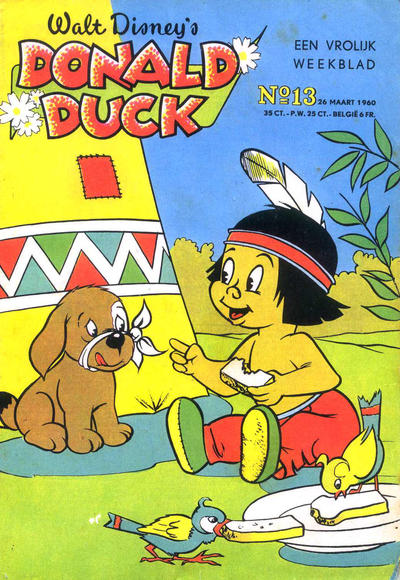 Cover for Donald Duck (Geïllustreerde Pers, 1952 series) #13/1960