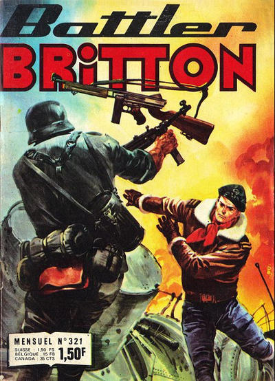 Cover for Battler Britton (Impéria, 1958 series) #321