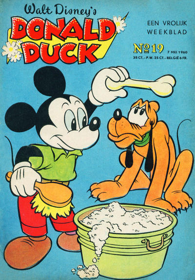 Cover for Donald Duck (Geïllustreerde Pers, 1952 series) #19/1960