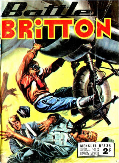 Cover for Battler Britton (Impéria, 1958 series) #335