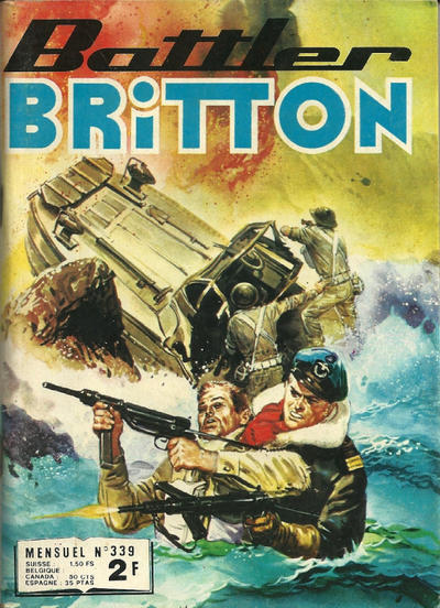 Cover for Battler Britton (Impéria, 1958 series) #339