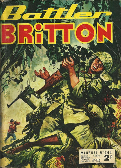Cover for Battler Britton (Impéria, 1958 series) #344