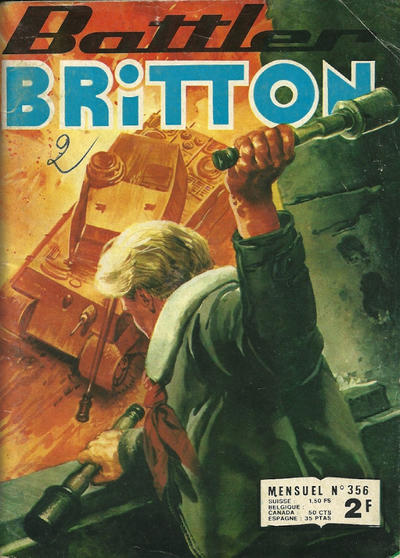 Cover for Battler Britton (Impéria, 1958 series) #356