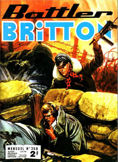 Cover for Battler Britton (Impéria, 1958 series) #358