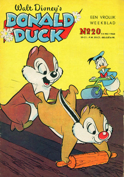Cover for Donald Duck (Geïllustreerde Pers, 1952 series) #20/1960