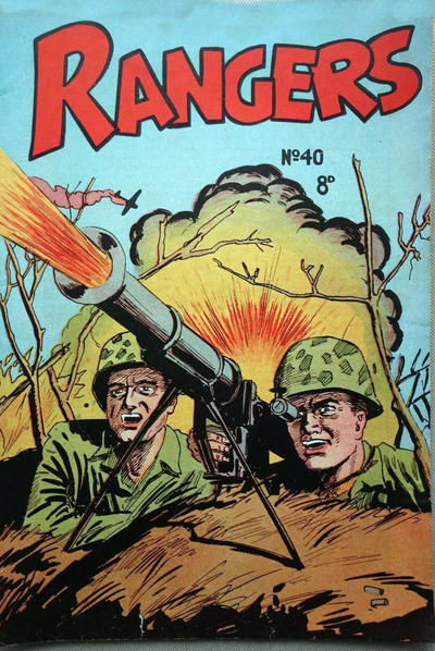 Cover for Rangers Comics (H. John Edwards, 1950 ? series) #40