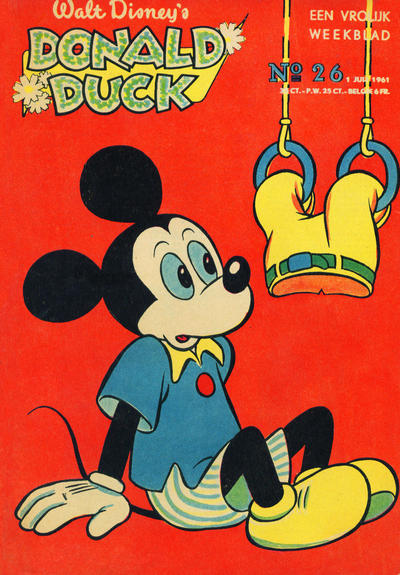 Cover for Donald Duck (Geïllustreerde Pers, 1952 series) #26/1961