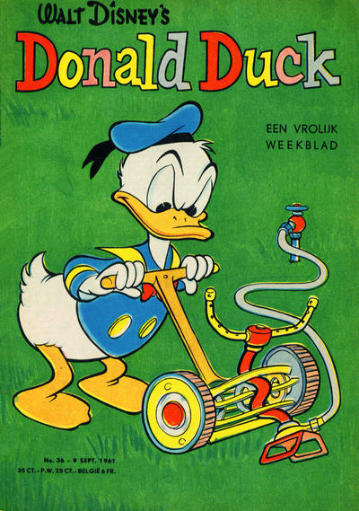Cover for Donald Duck (Geïllustreerde Pers, 1952 series) #36/1961