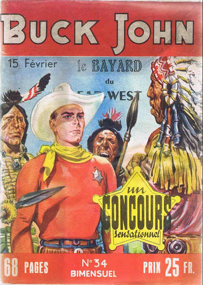 Cover for Buck John (Impéria, 1953 series) #34