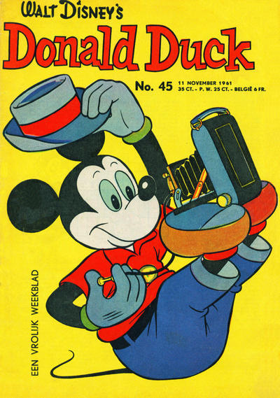 Cover for Donald Duck (Geïllustreerde Pers, 1952 series) #45/1961