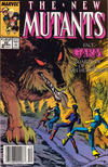 Cover Thumbnail for The New Mutants (1983 series) #82 [Newsstand]