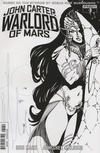Cover Thumbnail for John Carter, Warlord of Mars (2014 series) #3 [Cover E - Bart Sears Retailer Incentive Black and White Variant]