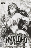 Cover Thumbnail for John Carter, Warlord of Mars (2014 series) #3 [Cover F - Ed Benes Retailer Incentive Black and White Variant]