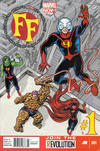 Cover for FF (Marvel, 2013 series) #1 [Newsstand]