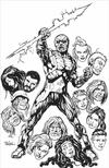 Cover Thumbnail for X-O Manowar (2020 series) #1 [Shazam Comics - Black and White Cover - Bob Hall]