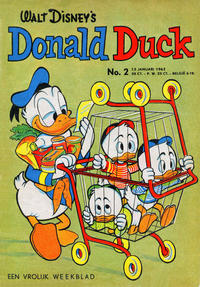 Cover Thumbnail for Donald Duck (Geïllustreerde Pers, 1952 series) #2/1962