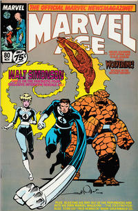 Cover Thumbnail for Marvel Age (Marvel, 1983 series) #80