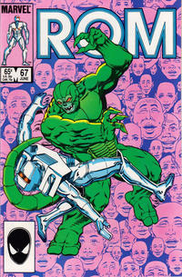 Cover Thumbnail for Rom (Marvel, 1979 series) #67 [Direct]