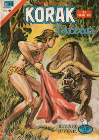 Cover for Korak (Editorial Novaro, 1972 series) #60 [Española]