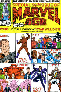 Cover for Marvel Age (Marvel, 1983 series) #50