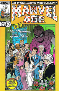 Cover Thumbnail for Marvel Age (Marvel, 1983 series) #54