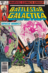 Cover for Battlestar Galactica (Marvel, 1979 series) #9 [Newsstand]