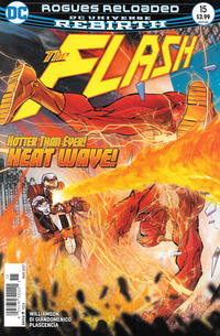Cover for The Flash (DC, 2016 series) #15 [Newsstand]